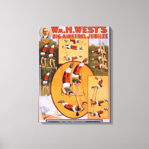 Toile Poster du Big Minstrel JubileeGymnasts West