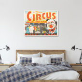 Toile Poster Du Cirque Des Gens Entrant Dans Le Grand Ha (Insitu(Chambre))