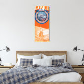 Toile Poster du Mont Rainier - Équitation (Insitu(Chambre))