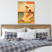 Toile Poster du Phroso Woman at Beach Theatre (Insitu(Chambre))
