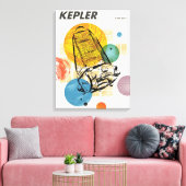 Toile Poster du télescope spatial Kepler. (Insitu(Salon))