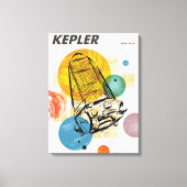 Toile Poster du télescope spatial Kepler. (Recto)