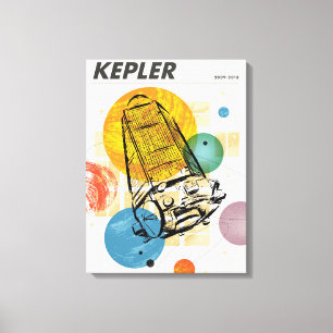 Toile Poster du télescope spatial Kepler.
