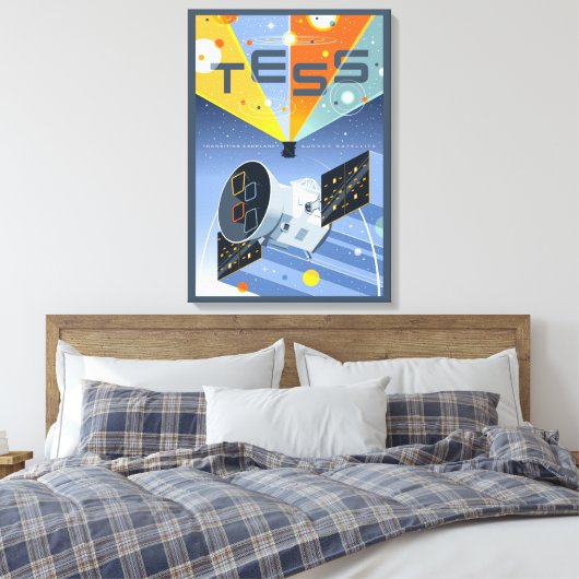 Toile Poster du télescope spatial Tess. (Insitu(Chambre))