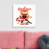 Toile Poster d'une histoire de Noël (Insitu(Salon))