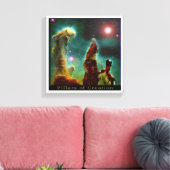 Toile Poster Eagle Nebula (Insitu(Salon))