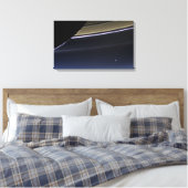 Toile Poster Earth Saturn (Insitu(Chambre))