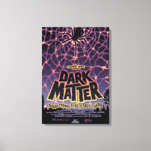 Toile Poster en Matière Noire.