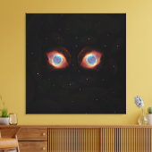 Toile Poster Galactic Nebula Eyes (Insitu(Salon))