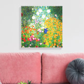 Toile Poster Gustav Klimt Flower Garden Canvas (Insitu(Salon))