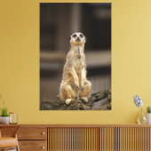 Toile Poster Meerkat (Insitu(Salon))