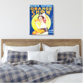 Toile Poster National Orange Show #3 (Insitu(Chambre))