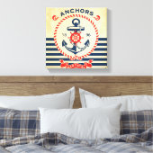 Toile Poster nautical (Insitu(Chambre))