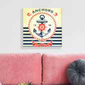 Toile Poster nautical (Insitu(Salon))