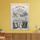 Toile Poster pour 'HMS PinaForts', interprété par le C d (Insitu(Salon))