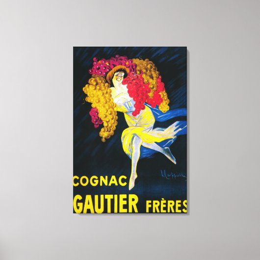 Toile Poster promotionnel Cognac GautierFrance (Recto)