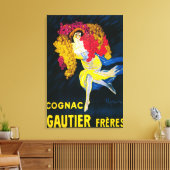 Toile Poster promotionnel Cognac GautierFrance (Insitu(Salon))