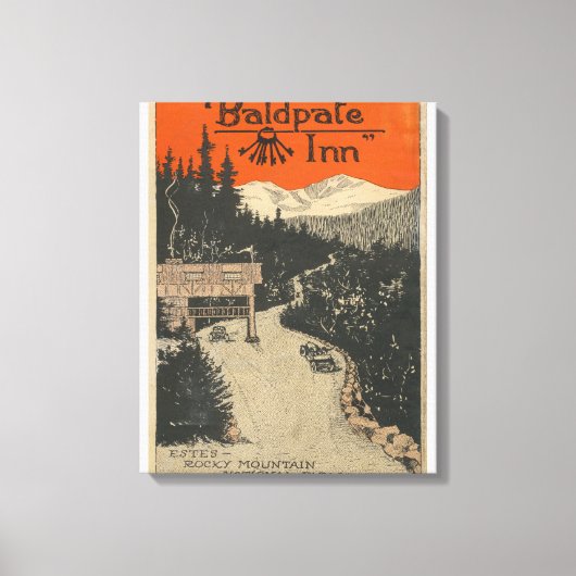Toile Poster promotionnel de Baldpate Inn # 1 (Recto)