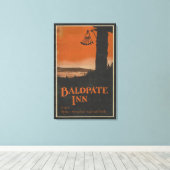 Toile Poster promotionnel du Baldpate Inn # 2 (Insitu (Plancher de Bois))