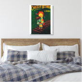 Toile Poster promotionnel du chocolat Besnier (Insitu(Chambre))