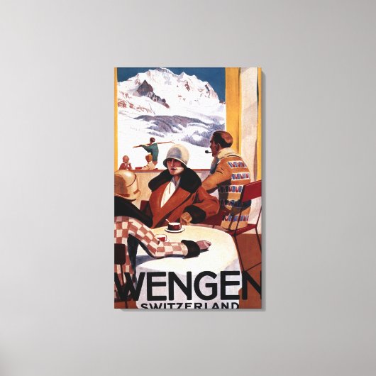 Toile Poster promotionnel du Downhill Club (Recto)