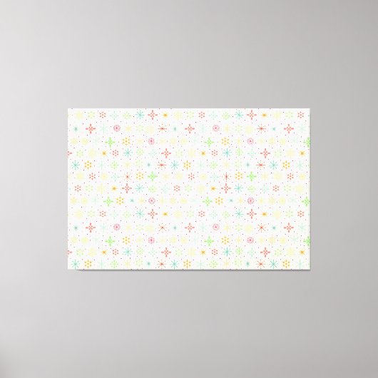 Toile Poster Retro Stars (Recto)
