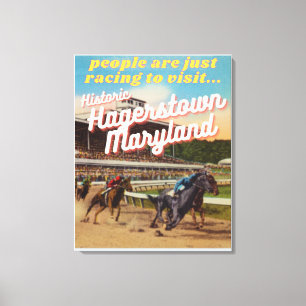 Toile Poster touristique Retro