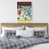Toile Poster vintage Barnum & Bailey Circus (Insitu(Chambre))