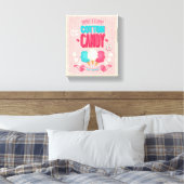 Toile Poster vintage Cotton Candy (Insitu(Chambre))