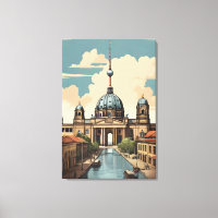 Poster vintage de Berlin