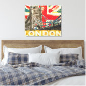 Toile Poster vintage Londres (Insitu(Chambre))