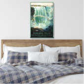 Toile Poster Vintage voyage Pour Niagara Falls (Insitu(Chambre))