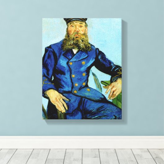Toile Postman Joseph Roulin | Vincent van Gogh (Insitu (Plancher de Bois))