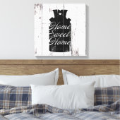 Toile Pot à lait en bois blanc rustique Maison douce Fer (Insitu(Chambre))