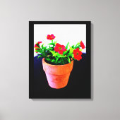 Toile Pot de fleurs (Recto)