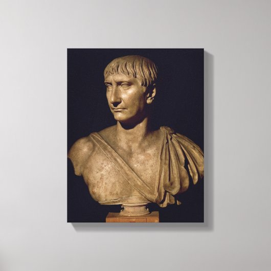 Toile Pot de portrait de l'empereur Trajan (Recto)