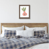 Toile Pot de terre cuite naturel Boho Rainbow pour amate (Insitu(Chambre))