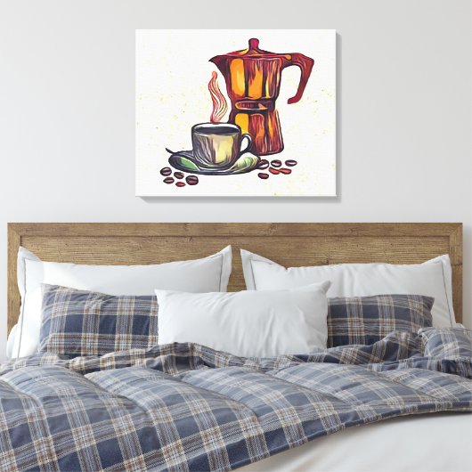 Toile pot moka (Insitu(Chambre))