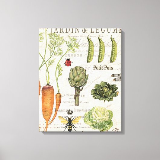 Toile potager vintage (Recto)