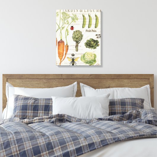 Toile potager vintage (Insitu(Chambre))