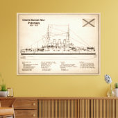 Toile Potemkin - Plan directeur des navires SD (Insitu(Salon))