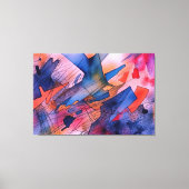 Toile "Potentiel libéré" Art Abstrait contemporain (Recto)
