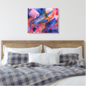 Toile "Potentiel libéré" Art Abstrait contemporain (Insitu(Chambre))
