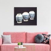 Toile Pots de drogue d'apothecaires, vers 1740 (Insitu(Salon))