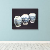 Toile Pots de drogue d'apothecaires, vers 1740 (Insitu (Plancher de Bois))