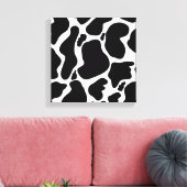 Toile Pots de vache noir simple Animal (Insitu(Salon))