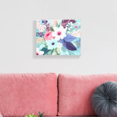 Toile Poudre Bleu (Insitu(Salon))