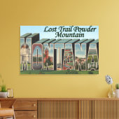 Toile Poudre de sentier perdu, Montana (Insitu(Salon))