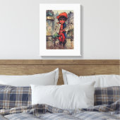 Toile Poulbot au journal (Insitu(Chambre))