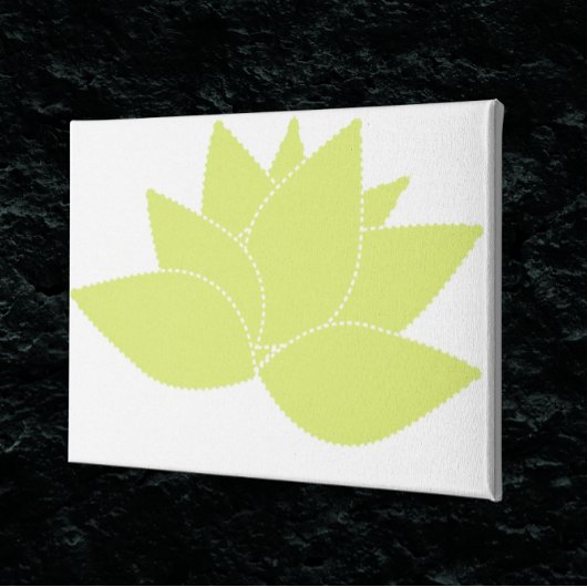 Toile Poules et poules Succulentes Moderne Lime Vert Rés